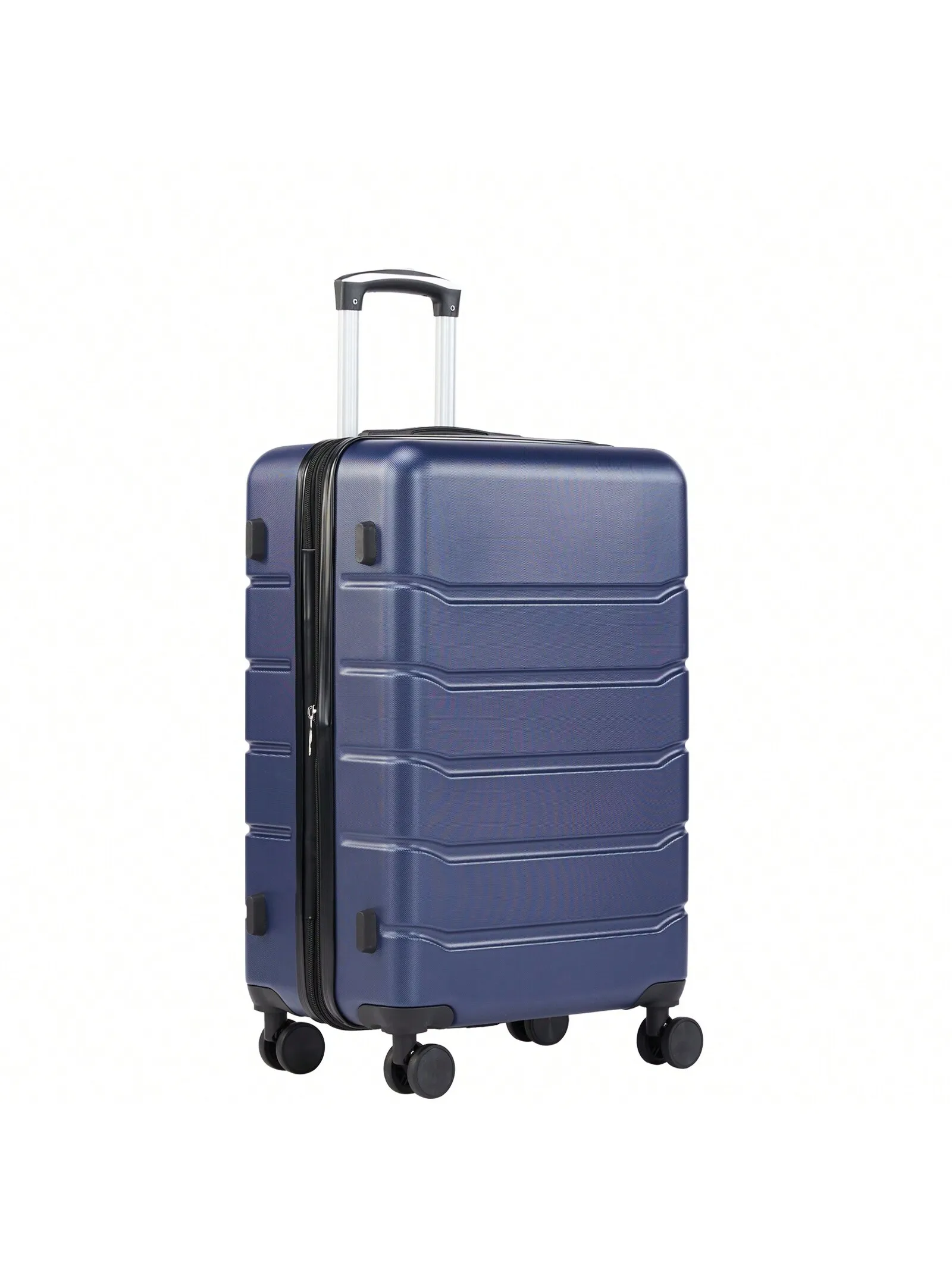 Navy Expandable ABS Hardshell Luggage Set with TSA Lock image 6