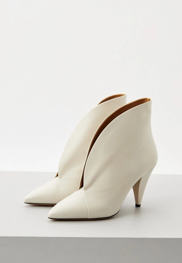 New Isabel Marant Étoile Arfee Leather Ankle Boots Size 7
