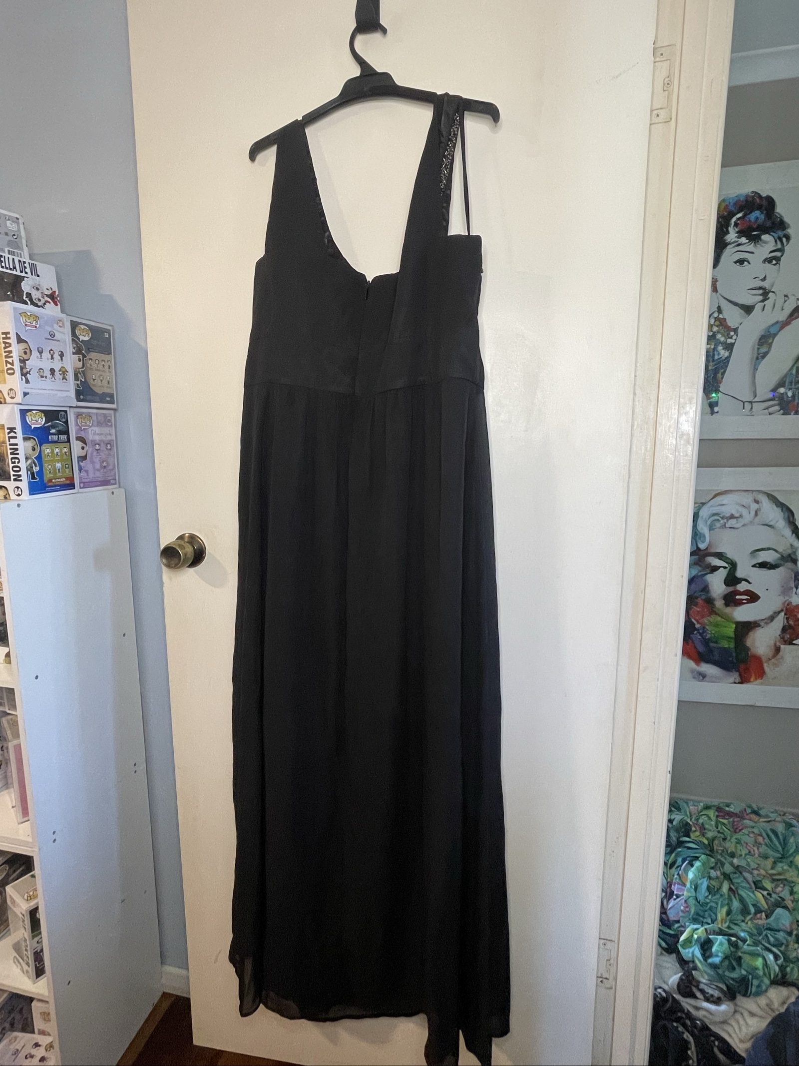 City Chic Women's Black Embellished Maxi Dress Large image 2