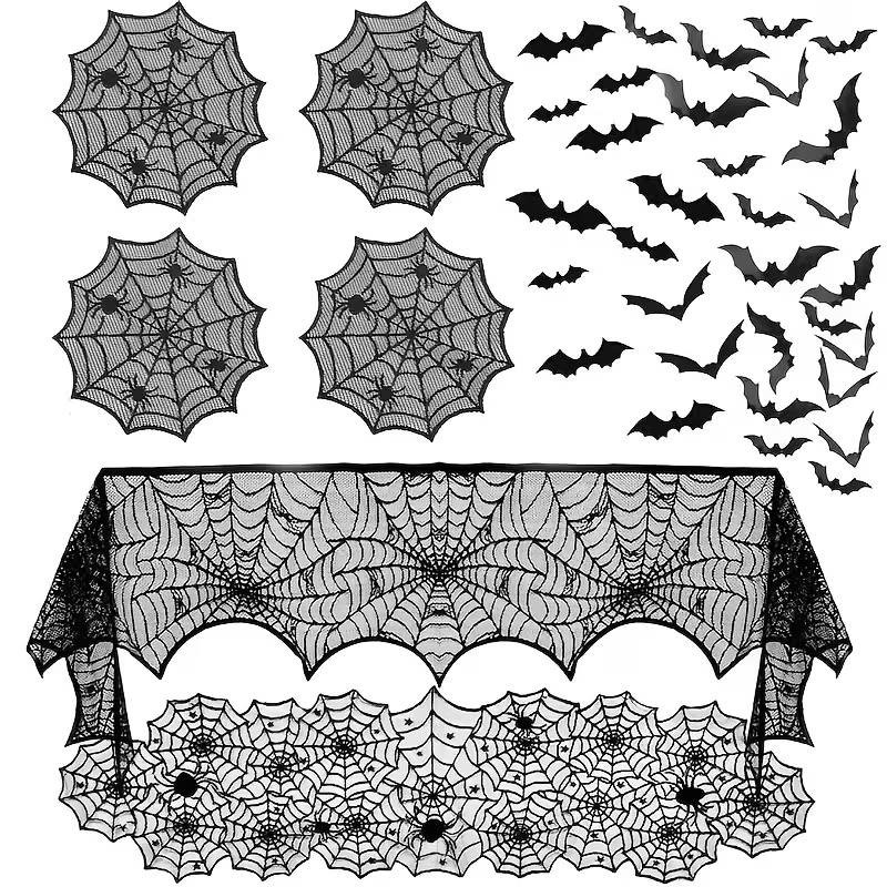 22 Piece Gothic Halloween Party Decor Kit Witchy Spooky & Dark Aesthetic