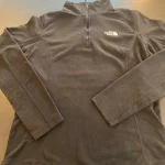 The North Face Black Quarter-Zip Fleece (Women's M)
