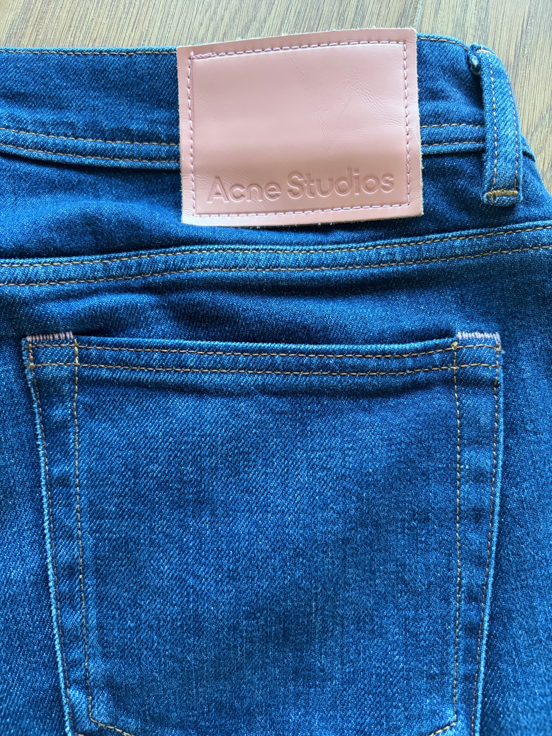 Acne Studios Blue Slim Fit Jeans 32 waist 32 leg Denim image 5
