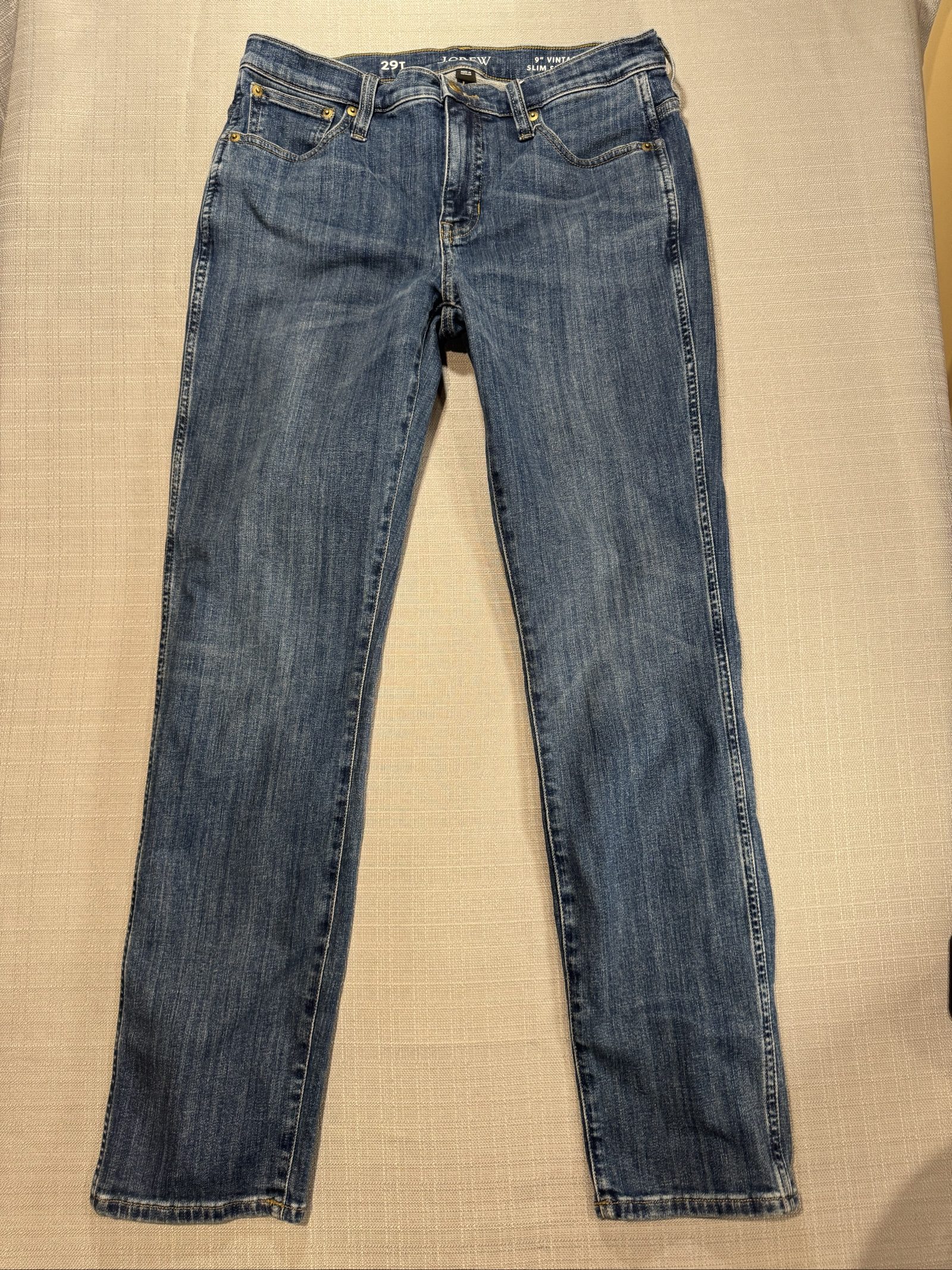 Women’s J. Crew Denim Jeans – Medium Wash – 29 Tall