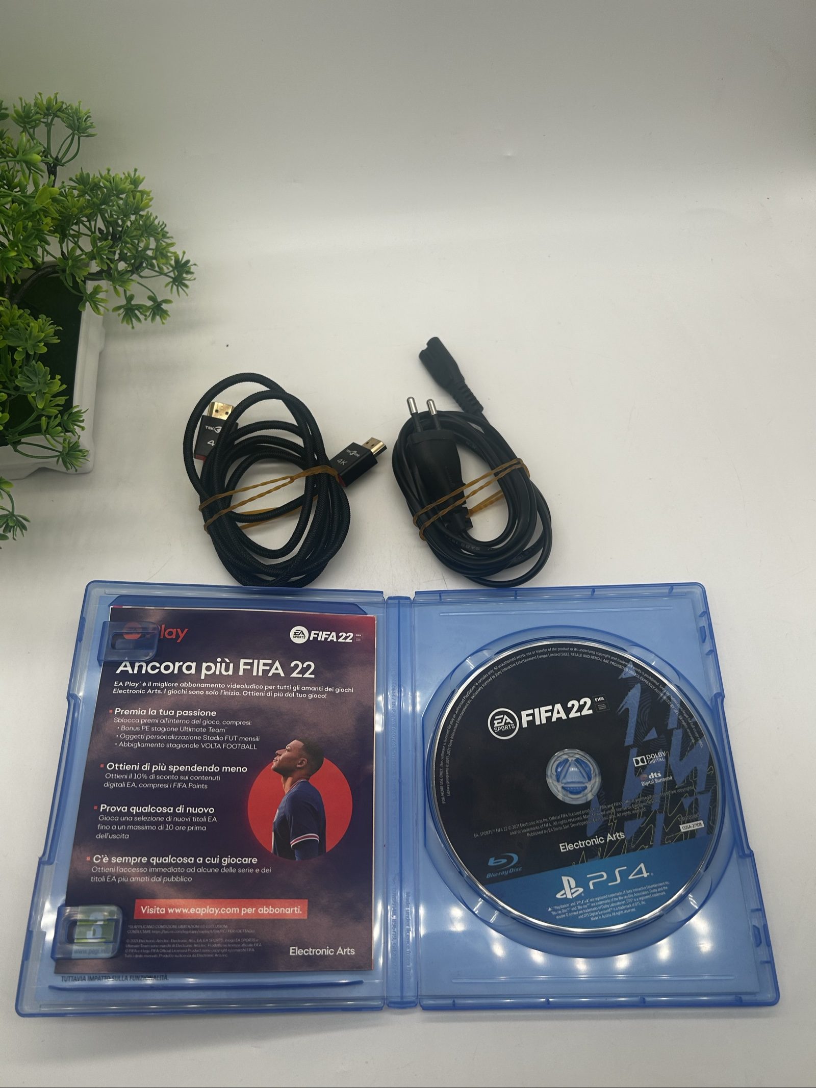 PS4 PlayStation 4 Firmware 13.52 + Controller Originale + FIFA 22 + Cavi image 9