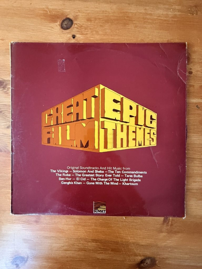 Sunset Great Epic Film Themes Vinyl LP Record