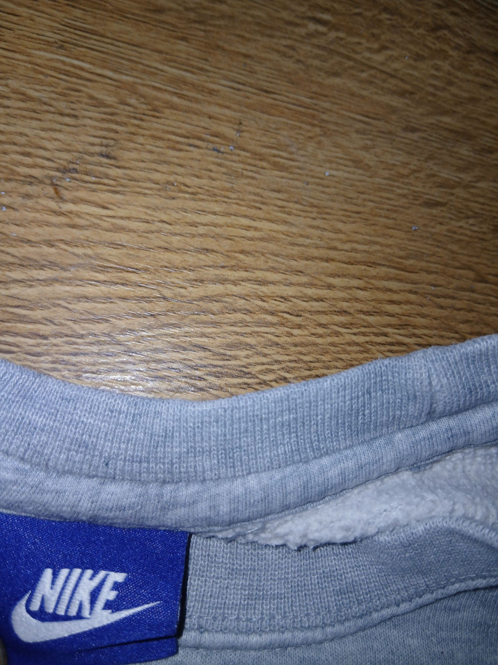 Nike Grey Sweatshirt Medium Cotton Polyester image 3