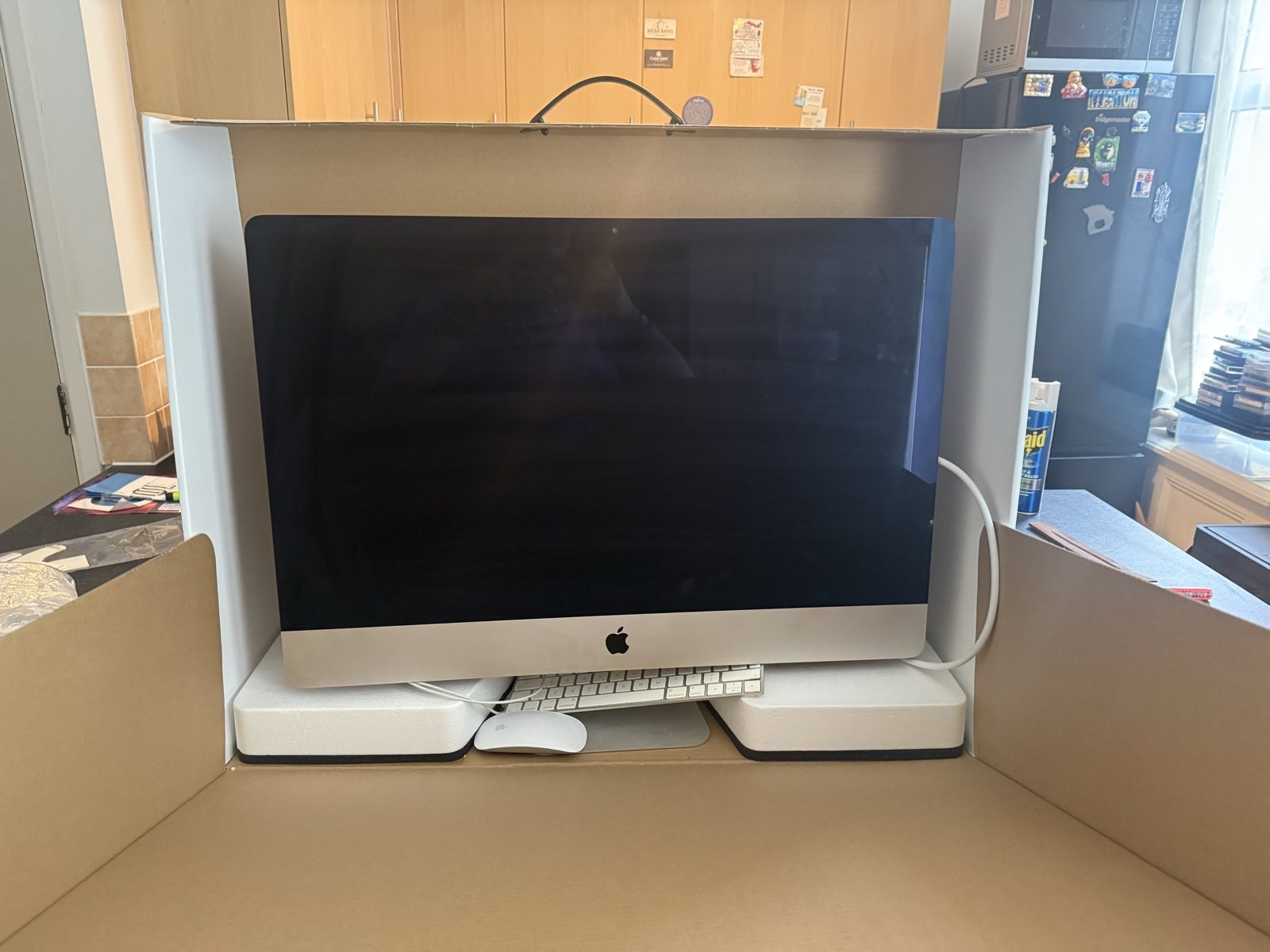Apple Silver iMac 27" 3TB HDD 16GB RAM Desktop Computer