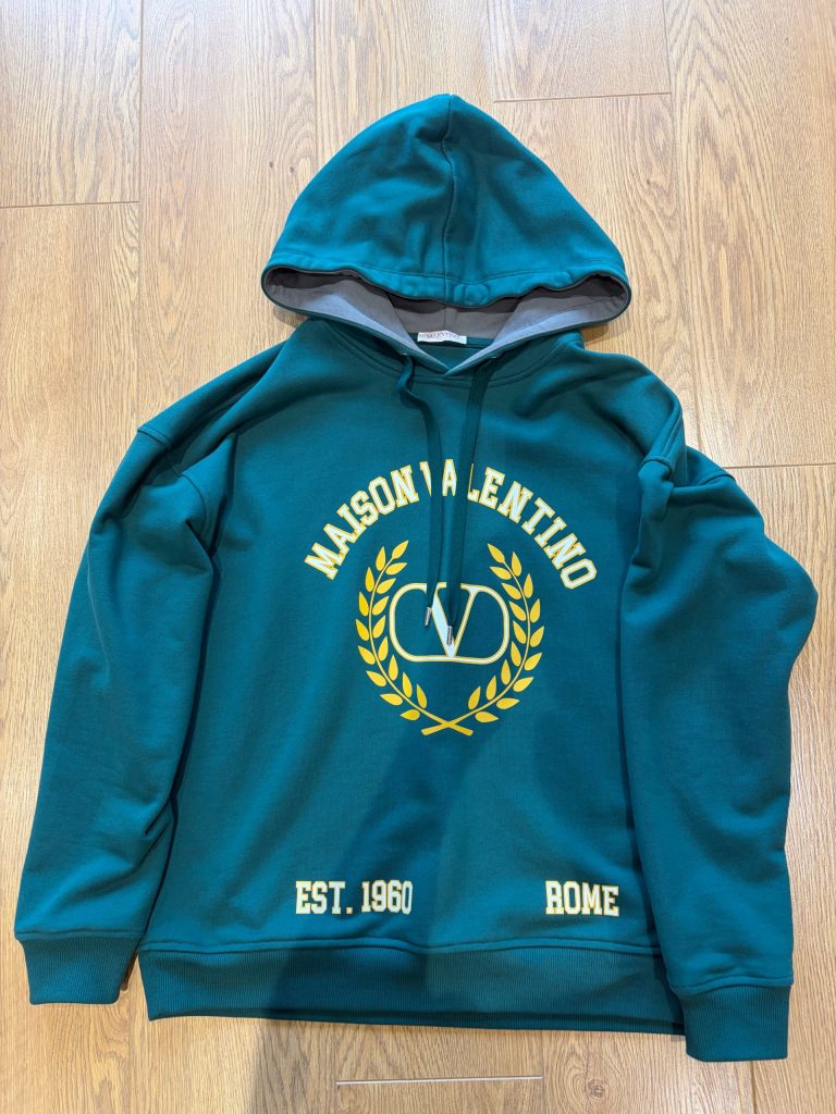 Valentino Green Maison Valentino Hoodie Medium