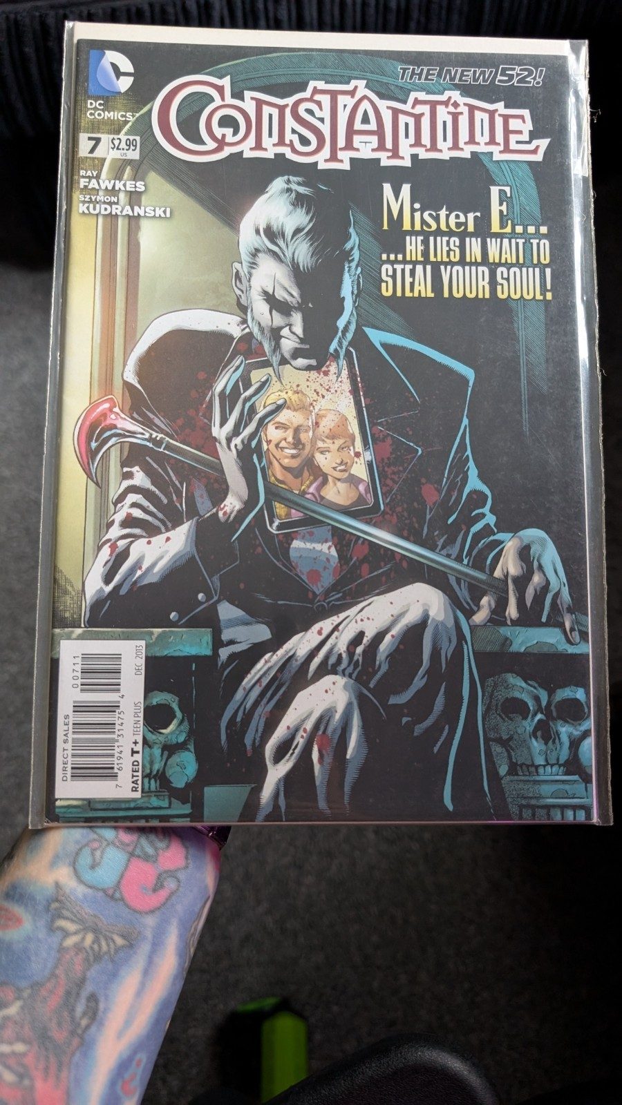 Constantine #7 DC Comics New 52 Ray Fawkes 2013 Horror Comic Book image 2