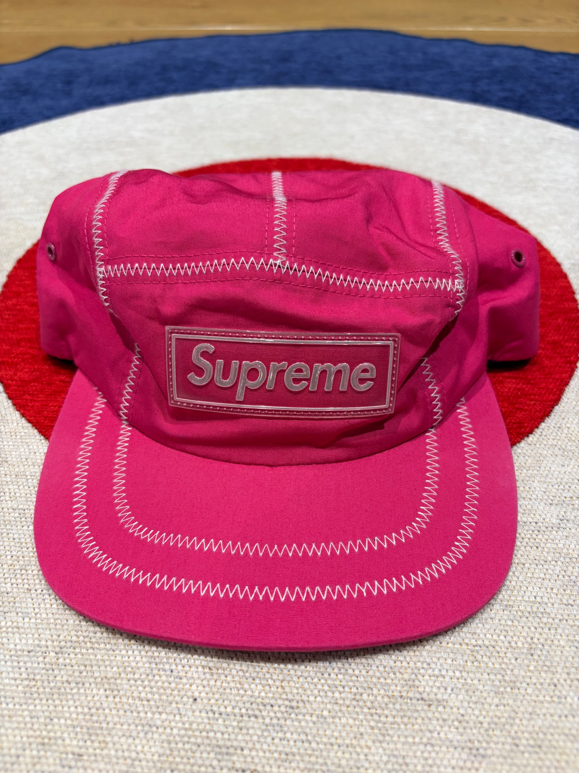 Supreme Pink Camp Cap Hat