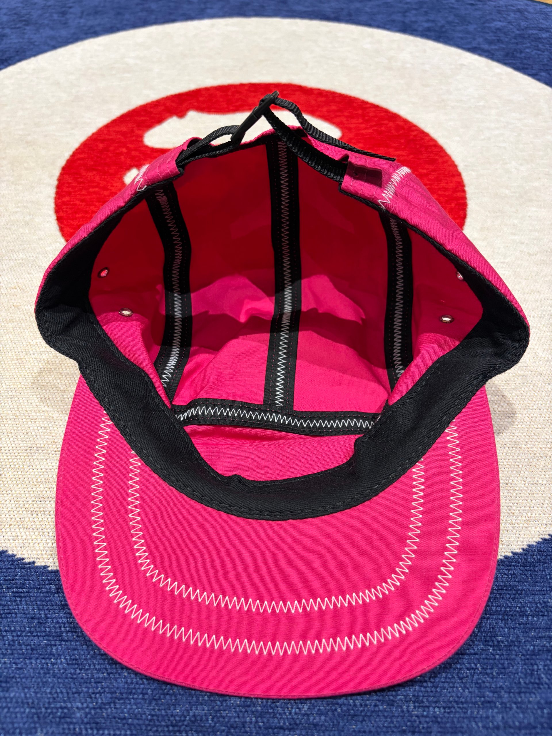 Supreme Pink Camp Cap Hat image 3