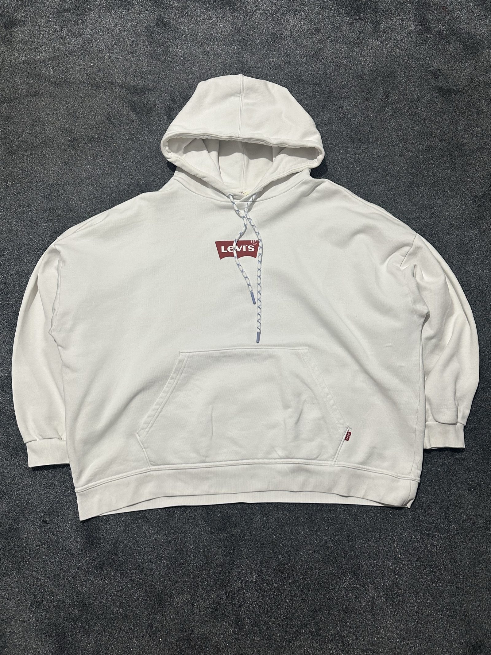 Levi's White Hoodie Medium