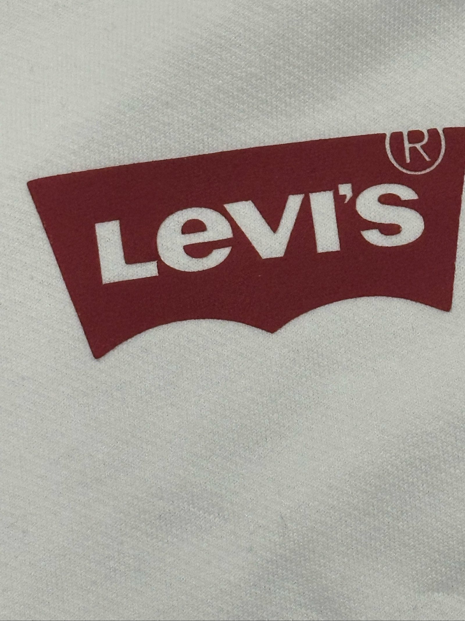 Levi's White Hoodie Medium image 3