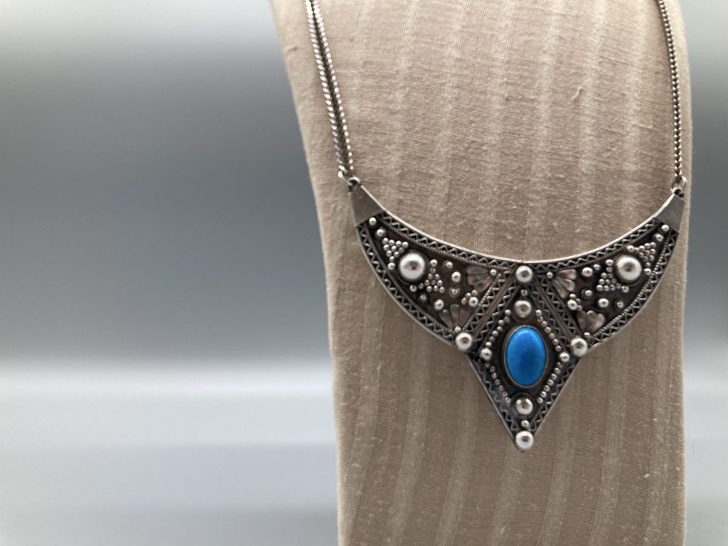 Sterling Silver Bohemian Necklace