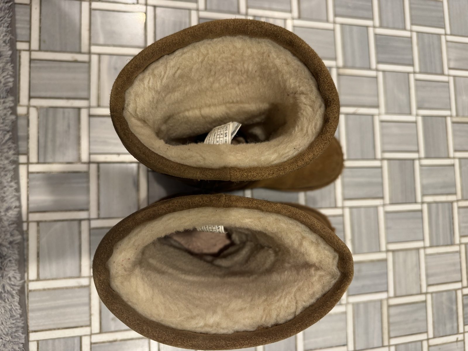 UGG Australia Women’s Classic Tall Suede Shearling Boots – Chestnut – 6 image 9