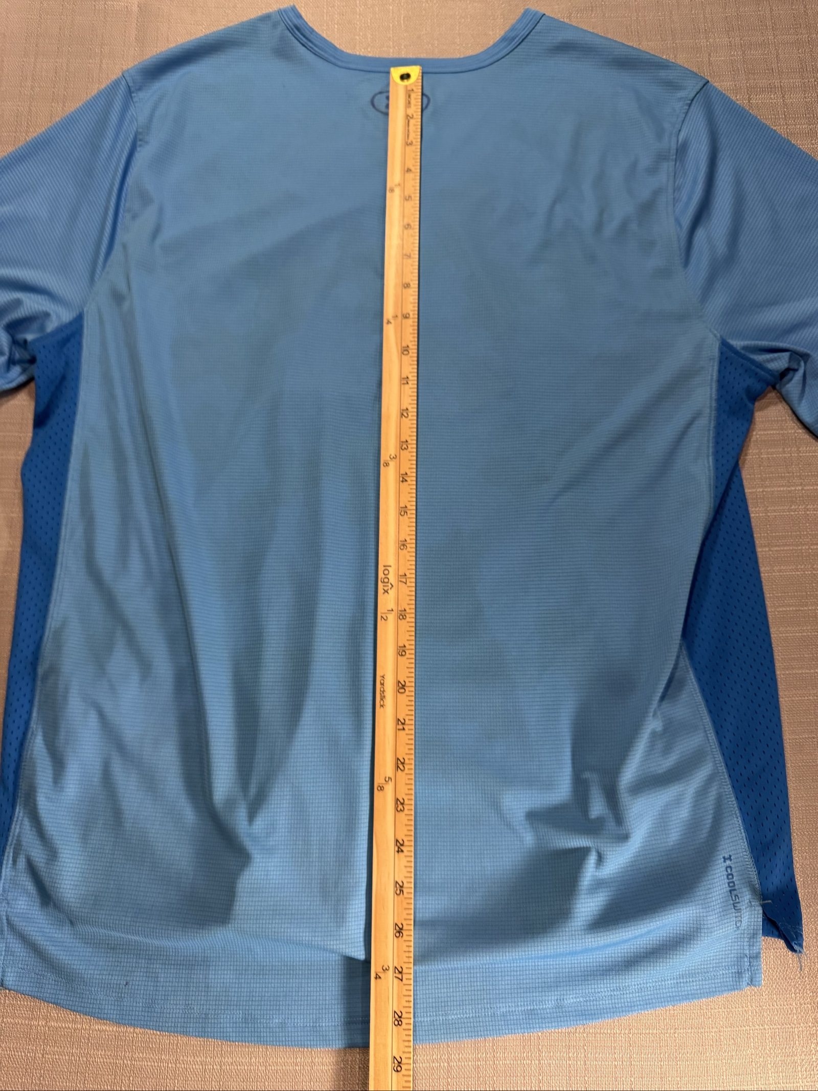 Draft READY Men's Under Armour HeatGear CoolSwitch Athletic T-Shirt – Blue – XL image 7