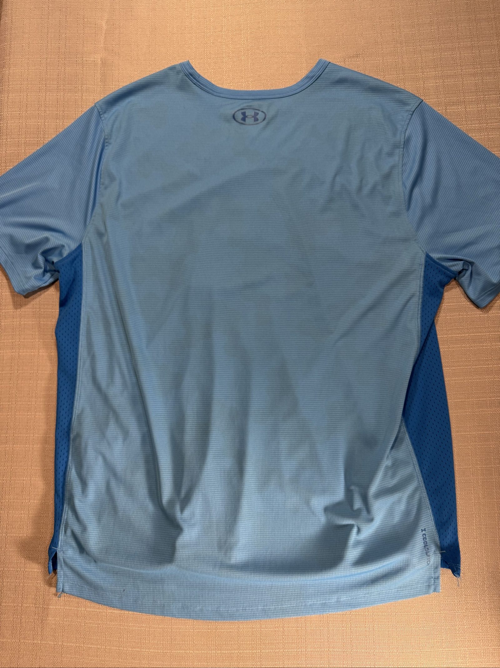 Draft READY Men's Under Armour HeatGear CoolSwitch Athletic T-Shirt – Blue – XL image 9