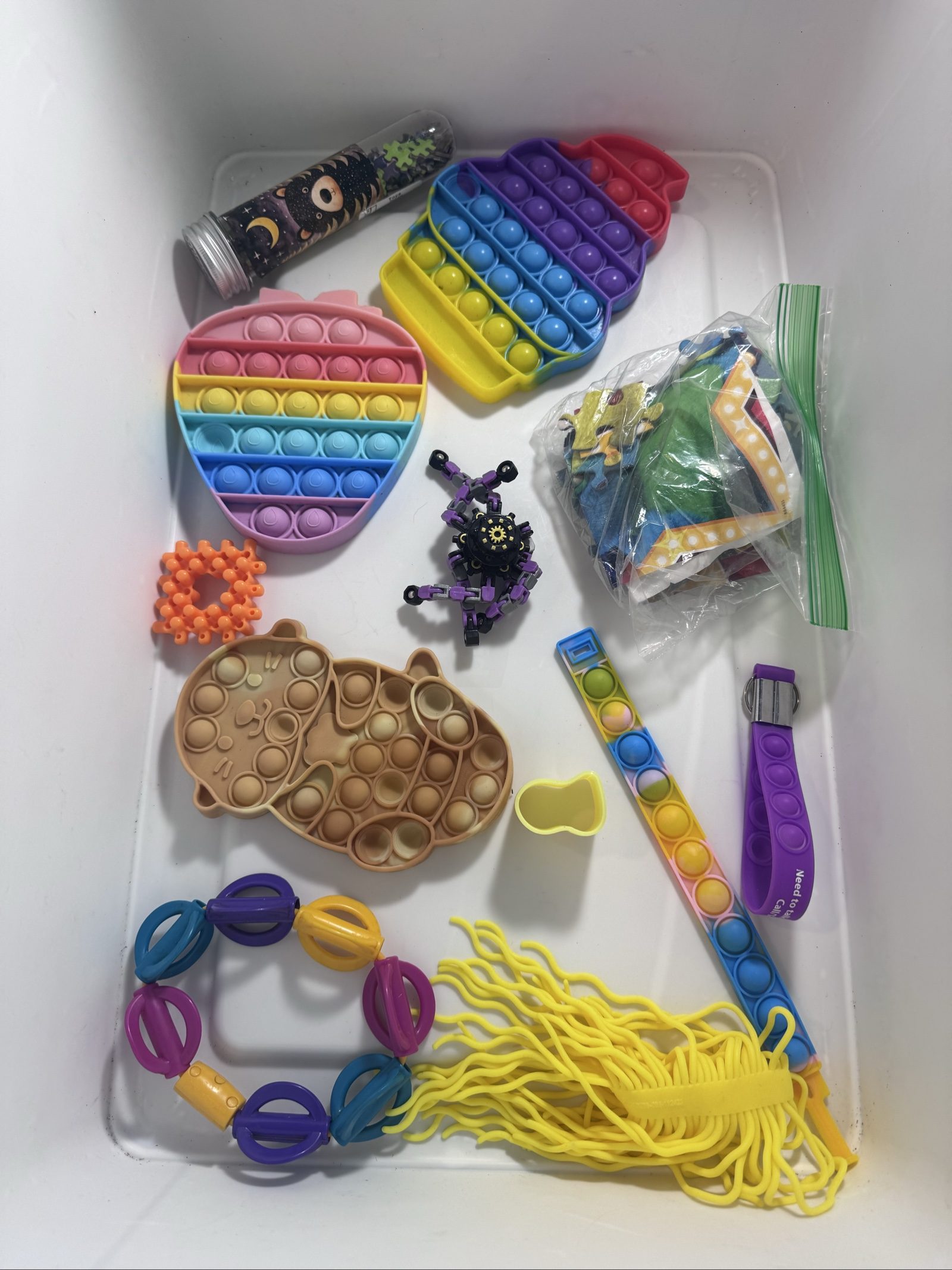 Multi-Color Unisex Sensory & Fidget Toy Collection