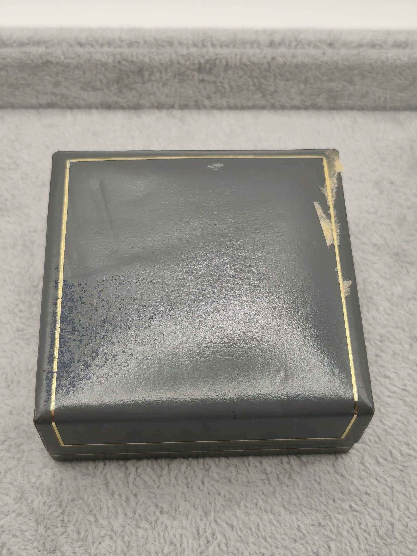 Dunhill Gold & Black Rectangular Cufflinks in Box image 4