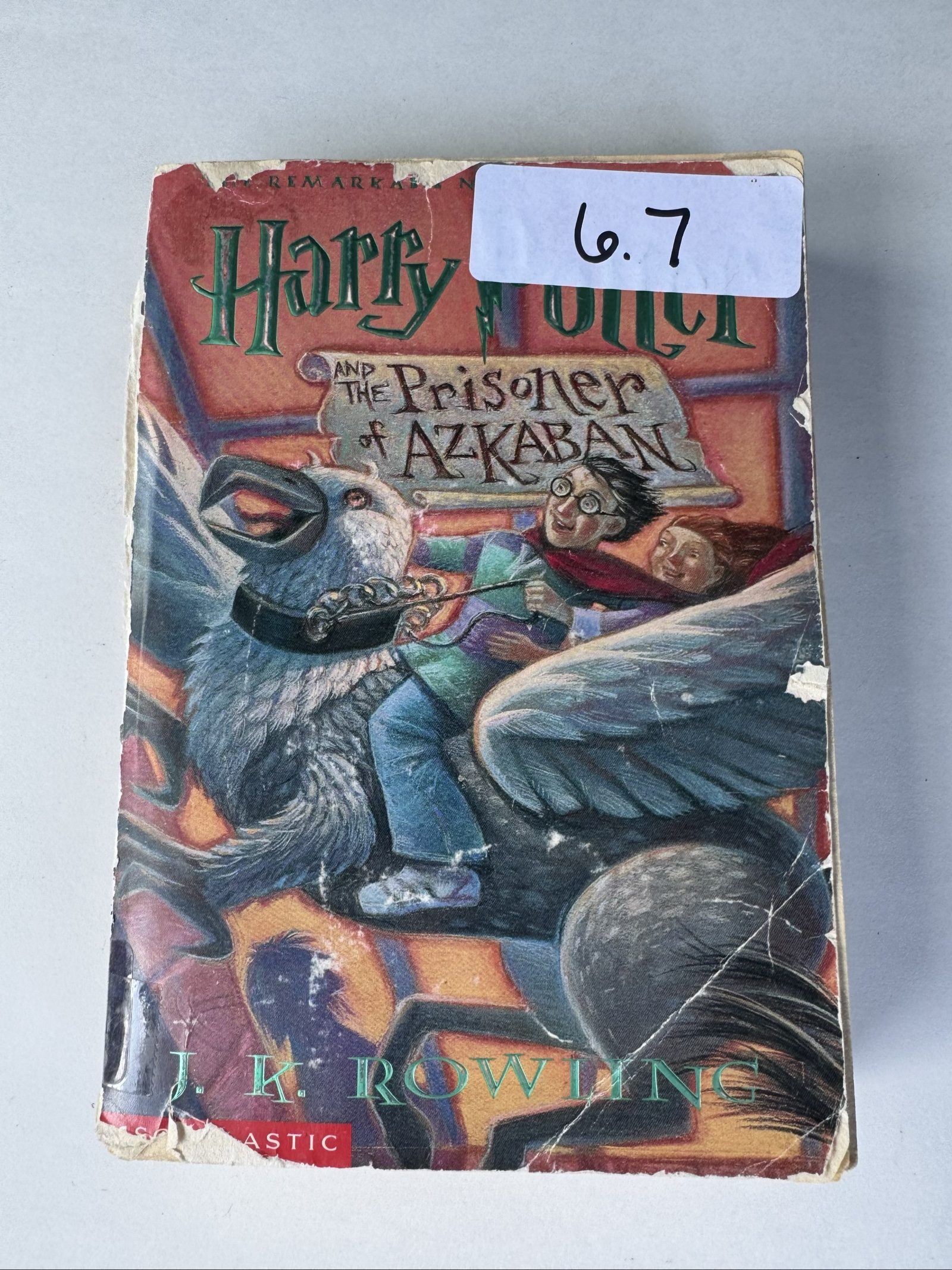Draft READY Harry Potter and the Prisoner of Azkaban J.K. Rowling Hardcover Book