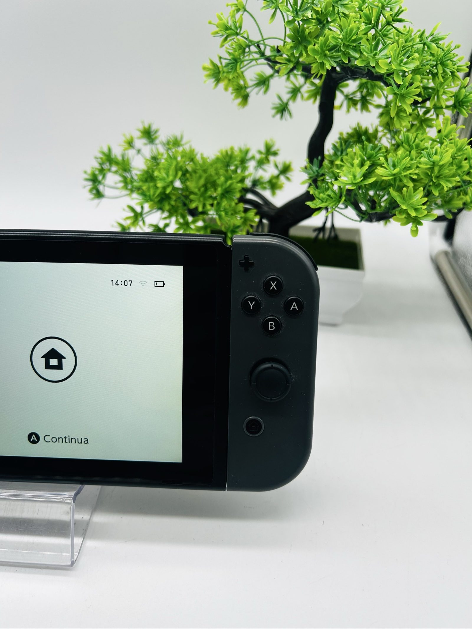 Nintendo Switch Grigia + Dock + Volante Joy-Con + Caricatore HDMI image 4