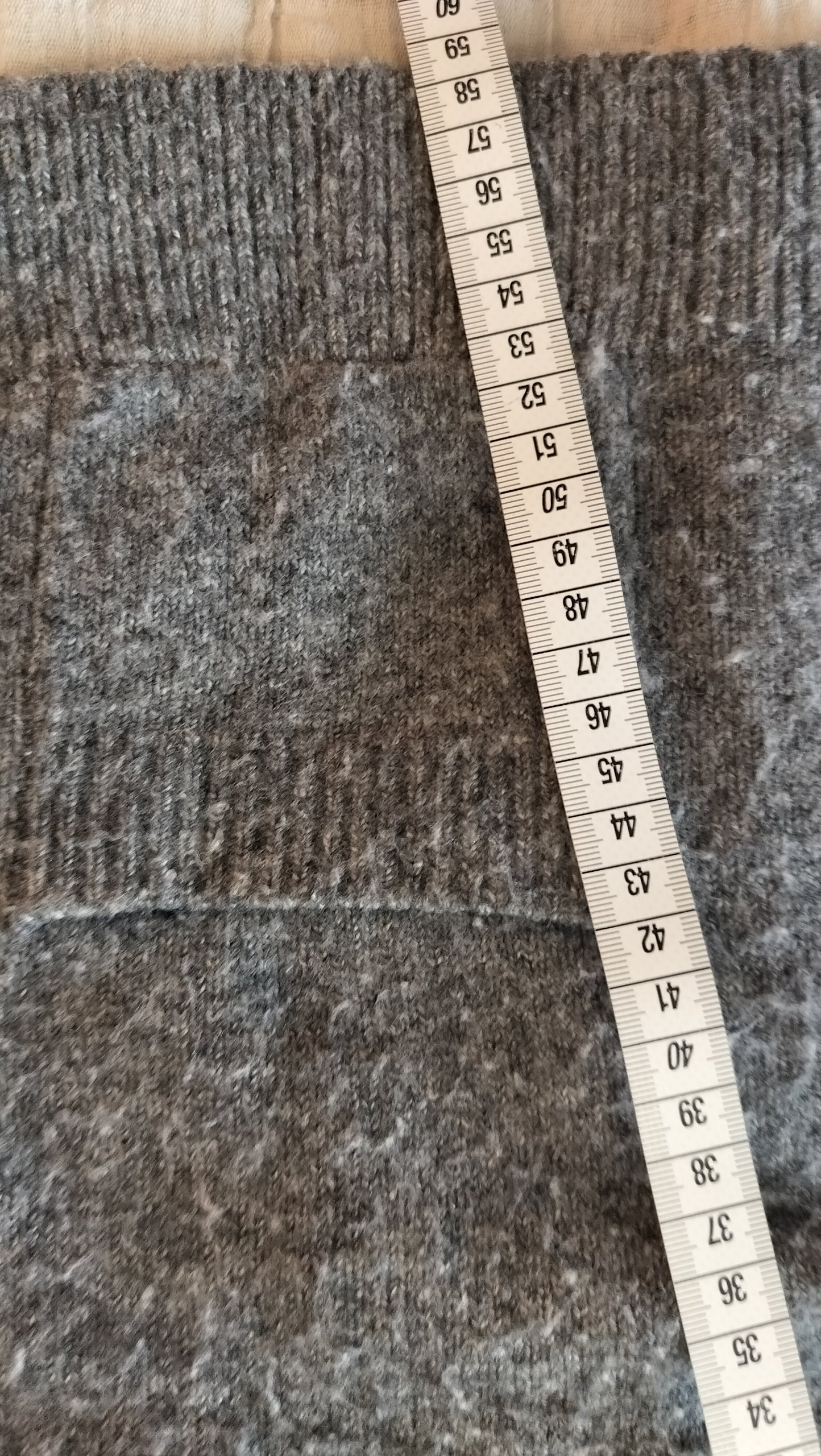 Savida (Dunnes) Grey Button-Up Wool Blend Cardigan Size Medium image 7