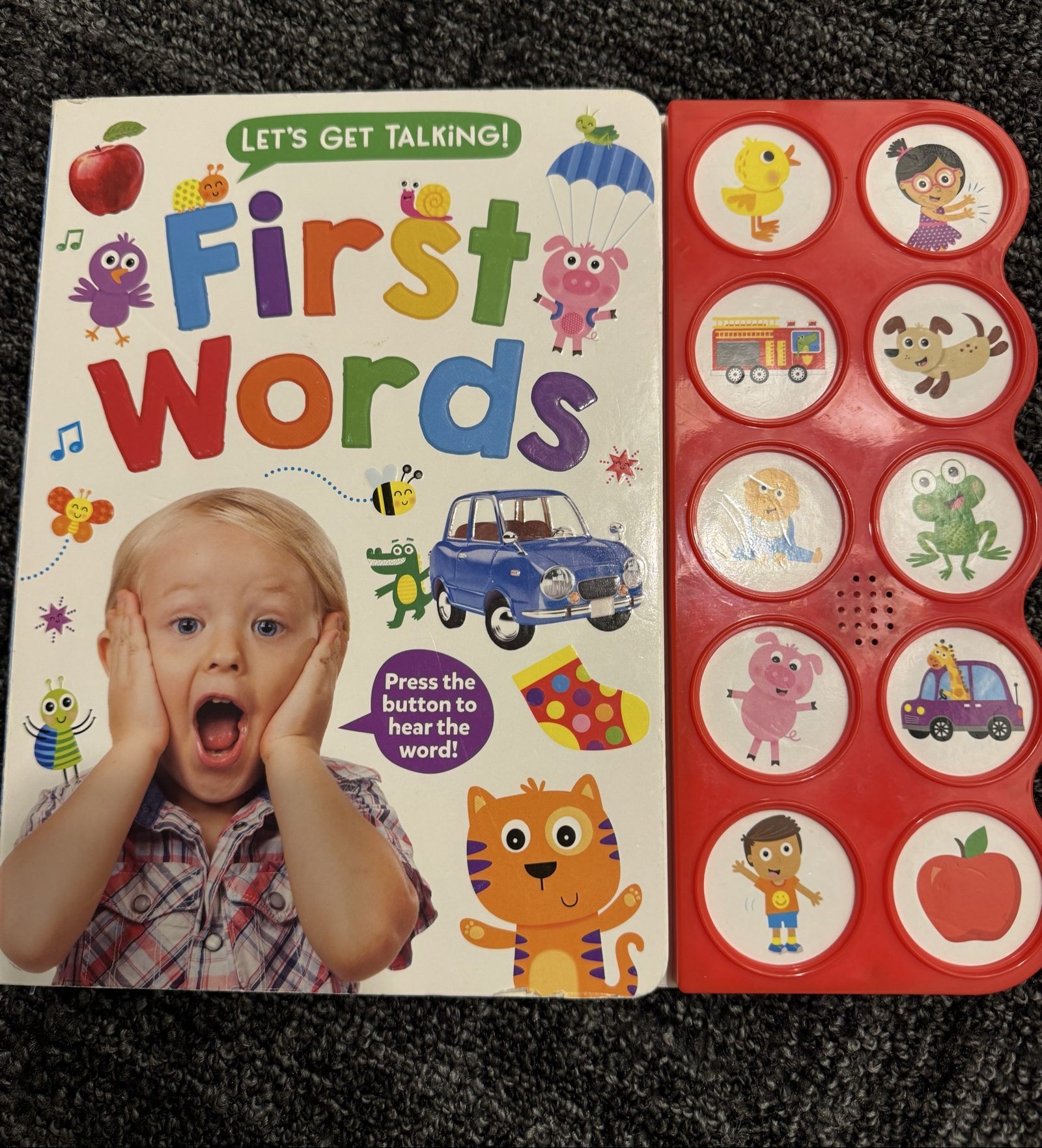 First Words Children’s Early Learning Picture Book – Edition to Confirm