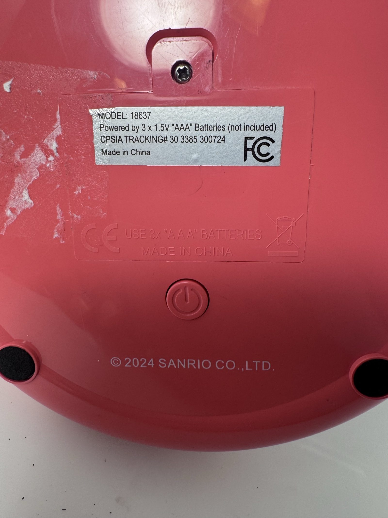 Sanrio Pink Hello Kitty Inflatable Pool Light Toy image 4