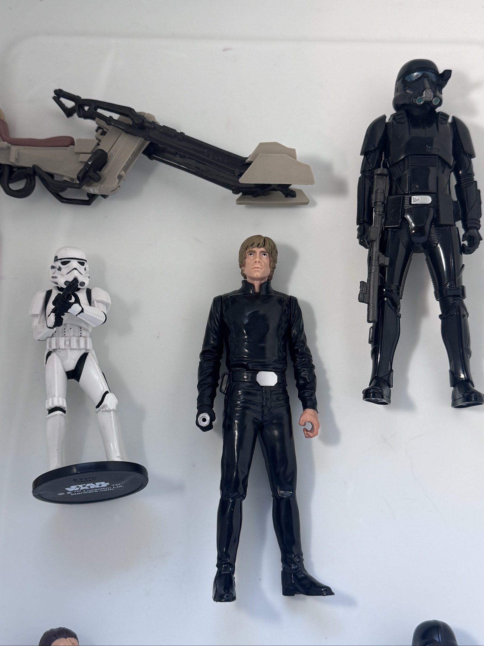Star Wars Multi Color Action Figures 6 in Set image 3