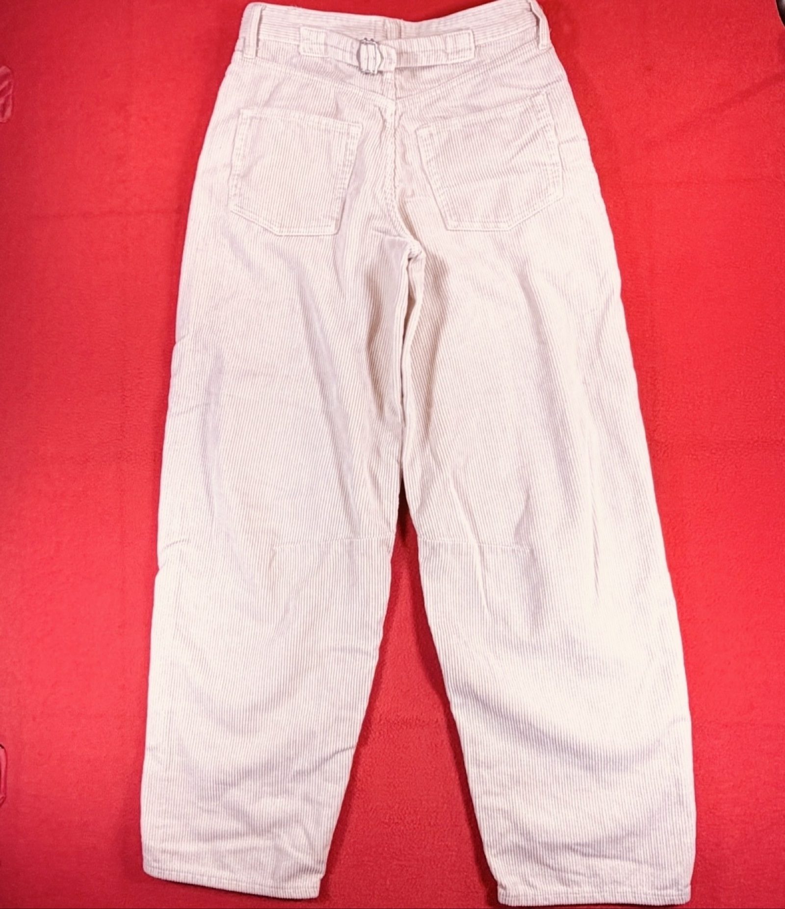 BDG White Striped Corduroy Pants Medium image 4