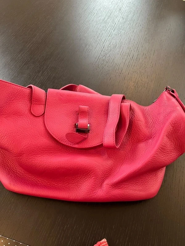 Meli Melo Pink Leather Shoulder Bag