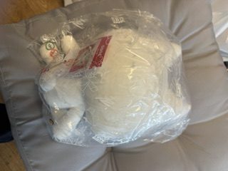 Sanrio White Hello Kitty Plush Toy One Size