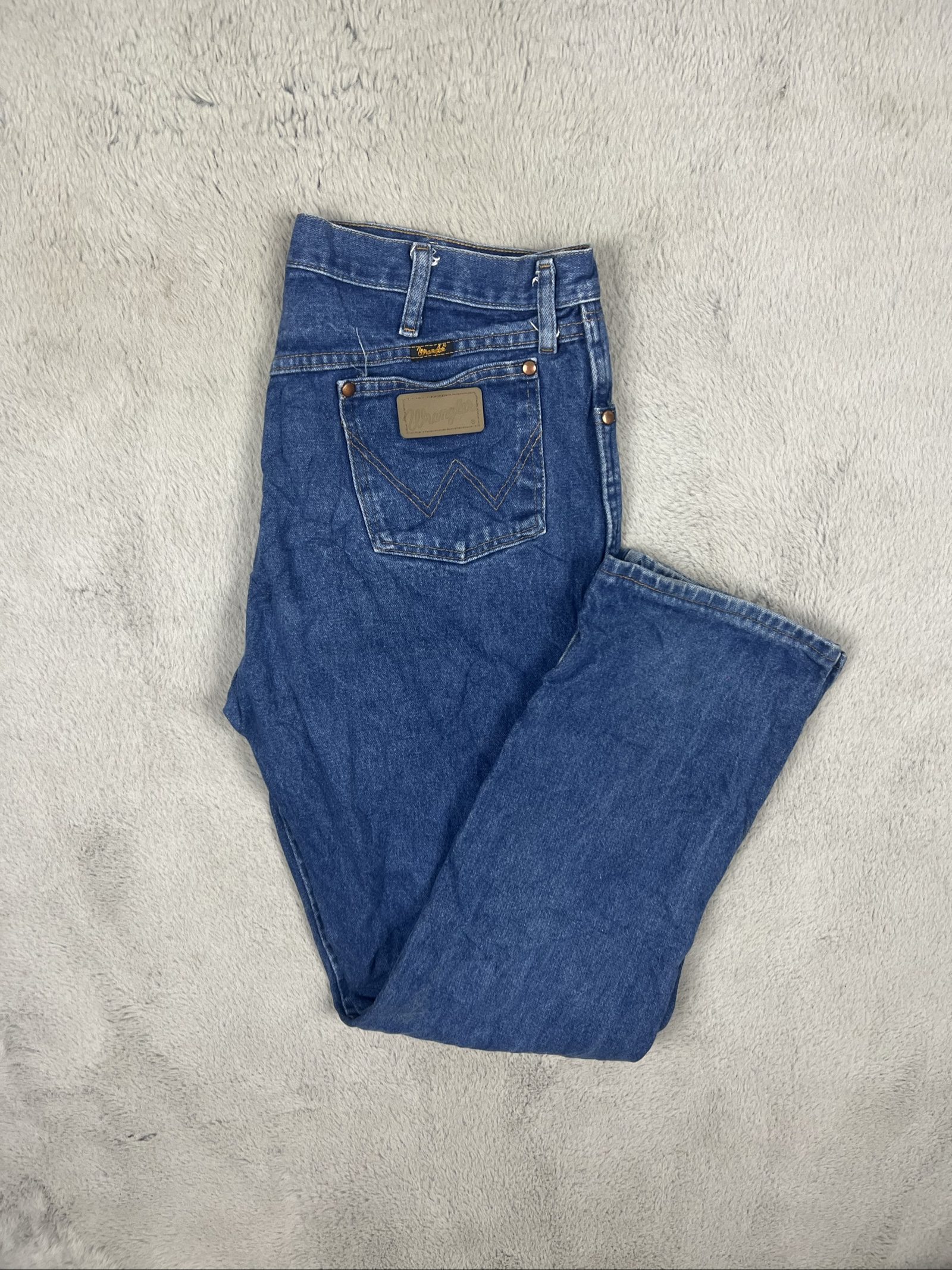 Wrangler Blue Denim Jeans W34 L43 classic Fit