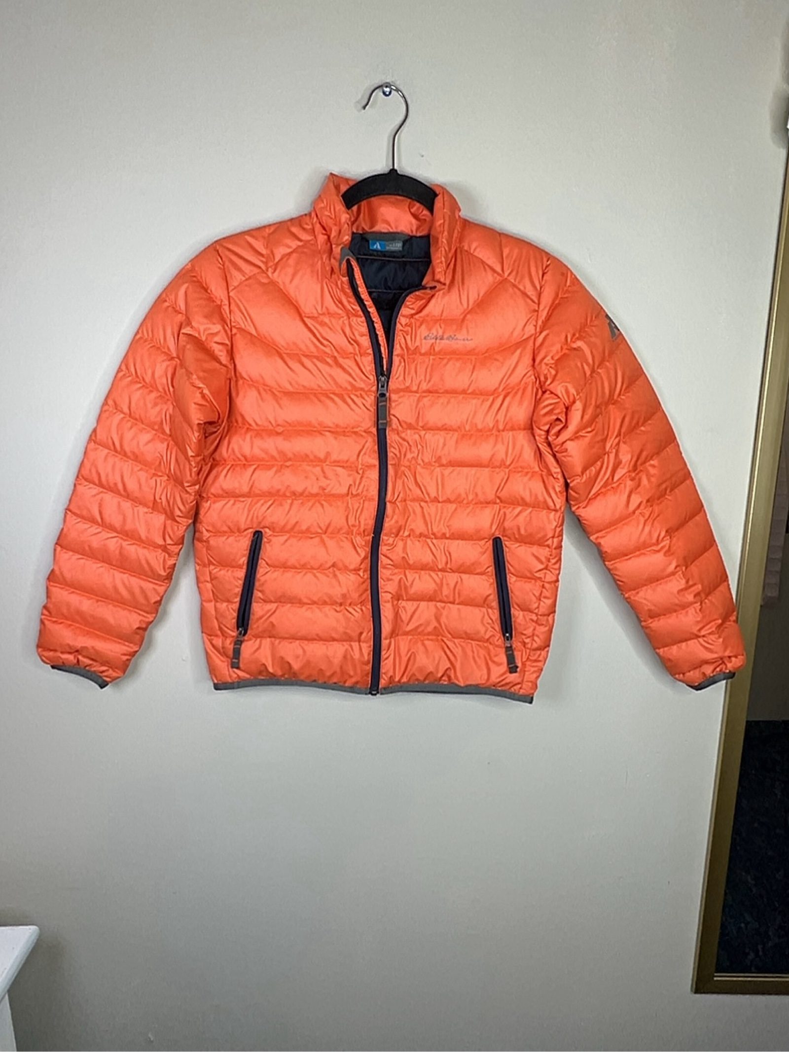 Eddie Bauer Kids Orange First Ascent Puffer Jacket Large 12