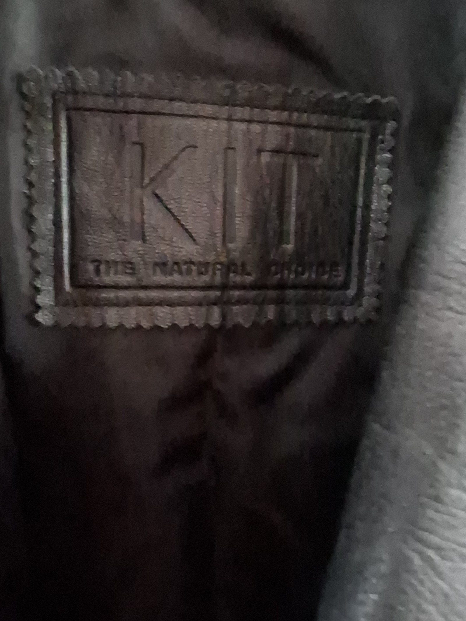 Kit Women's Black Leather Jacket Medium image 4