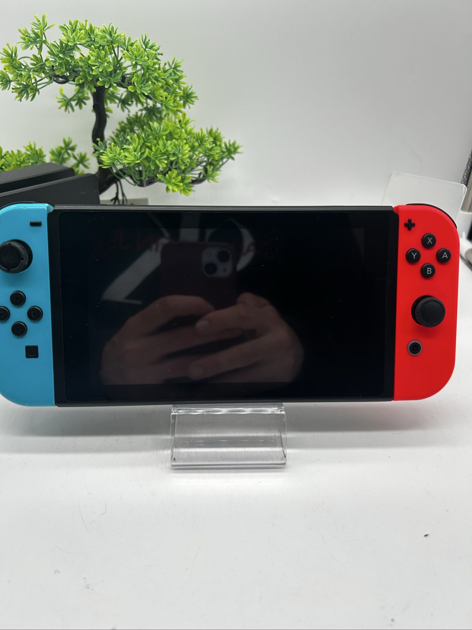 Nintendo Switch V2 Blu/Rossa + Dock + Grip + Accessori + Custodia image 5