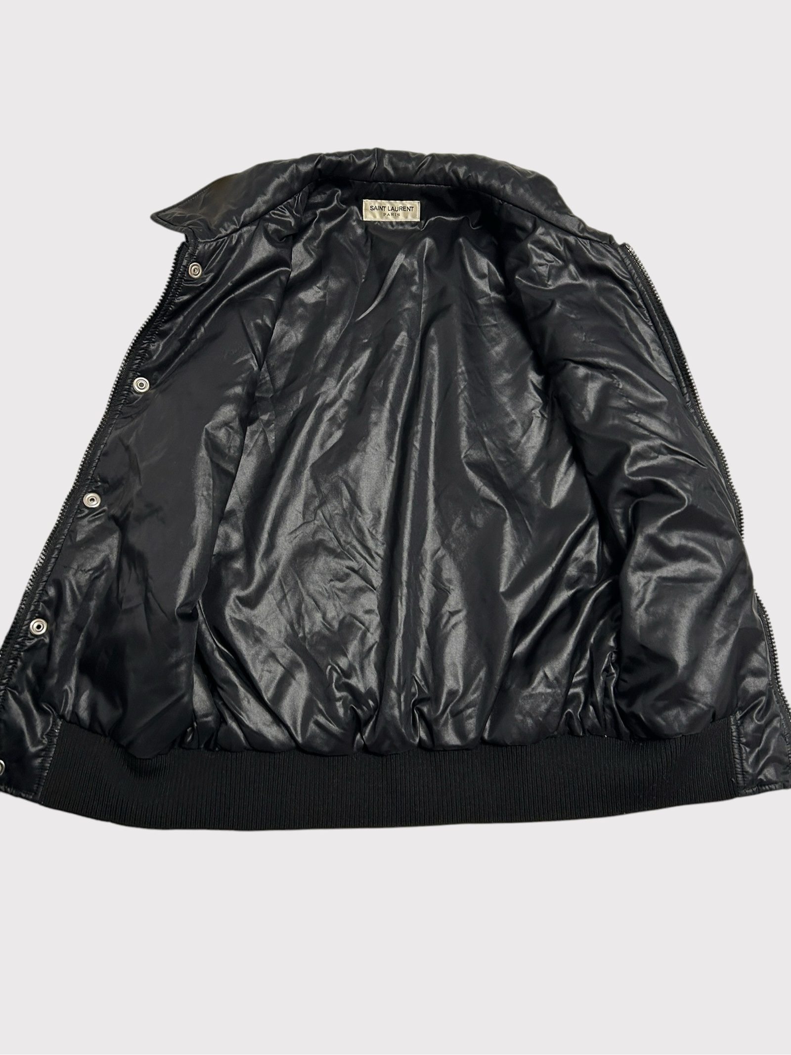 Saint Laurent Paris FW15 Multi Zip Nylon Vest image 8