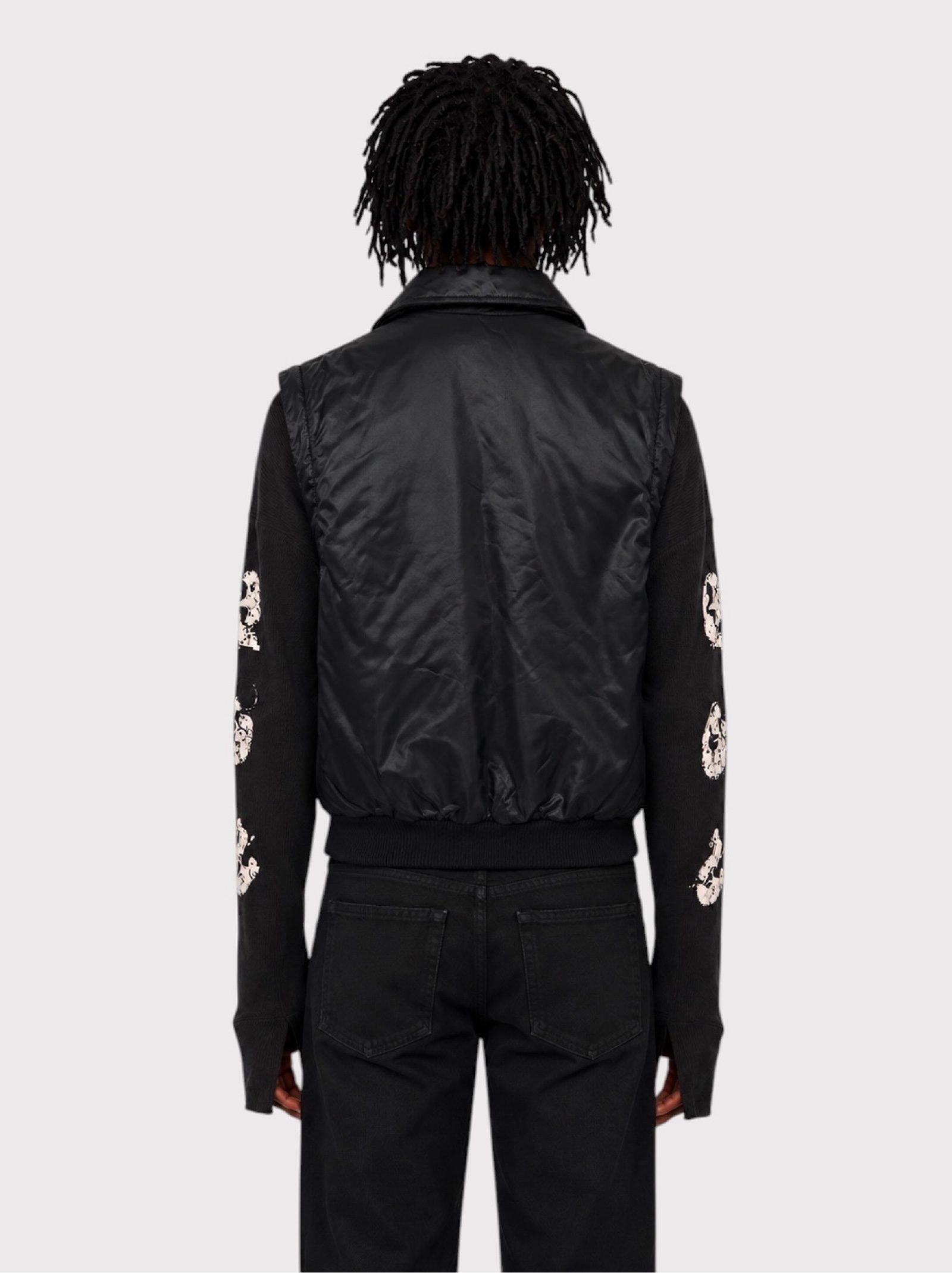 Saint Laurent Paris FW15 Multi Zip Nylon Vest image 10