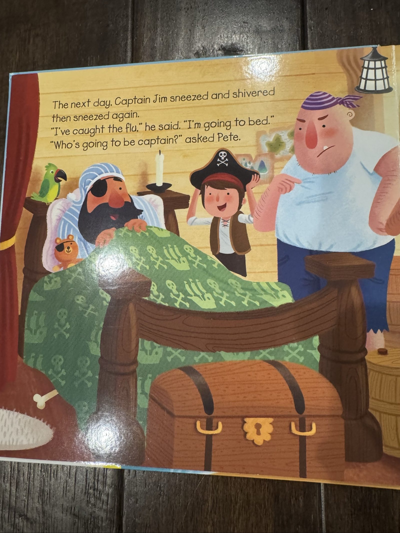 Pirate Adventure – Karen King – Press Out and Build Pirate Ship Hardcover Book image 3