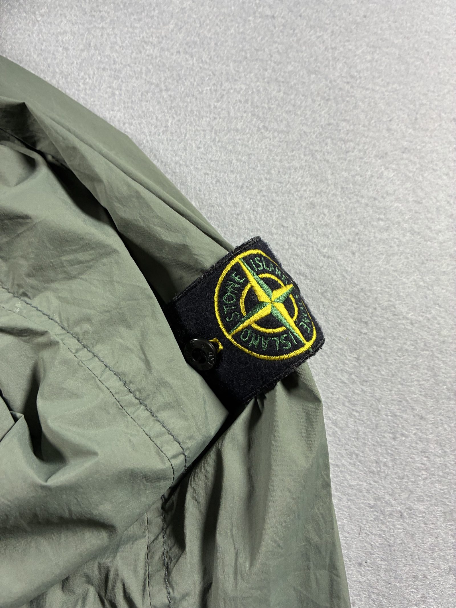 Stone Island Green Hooded Jacket small image 3