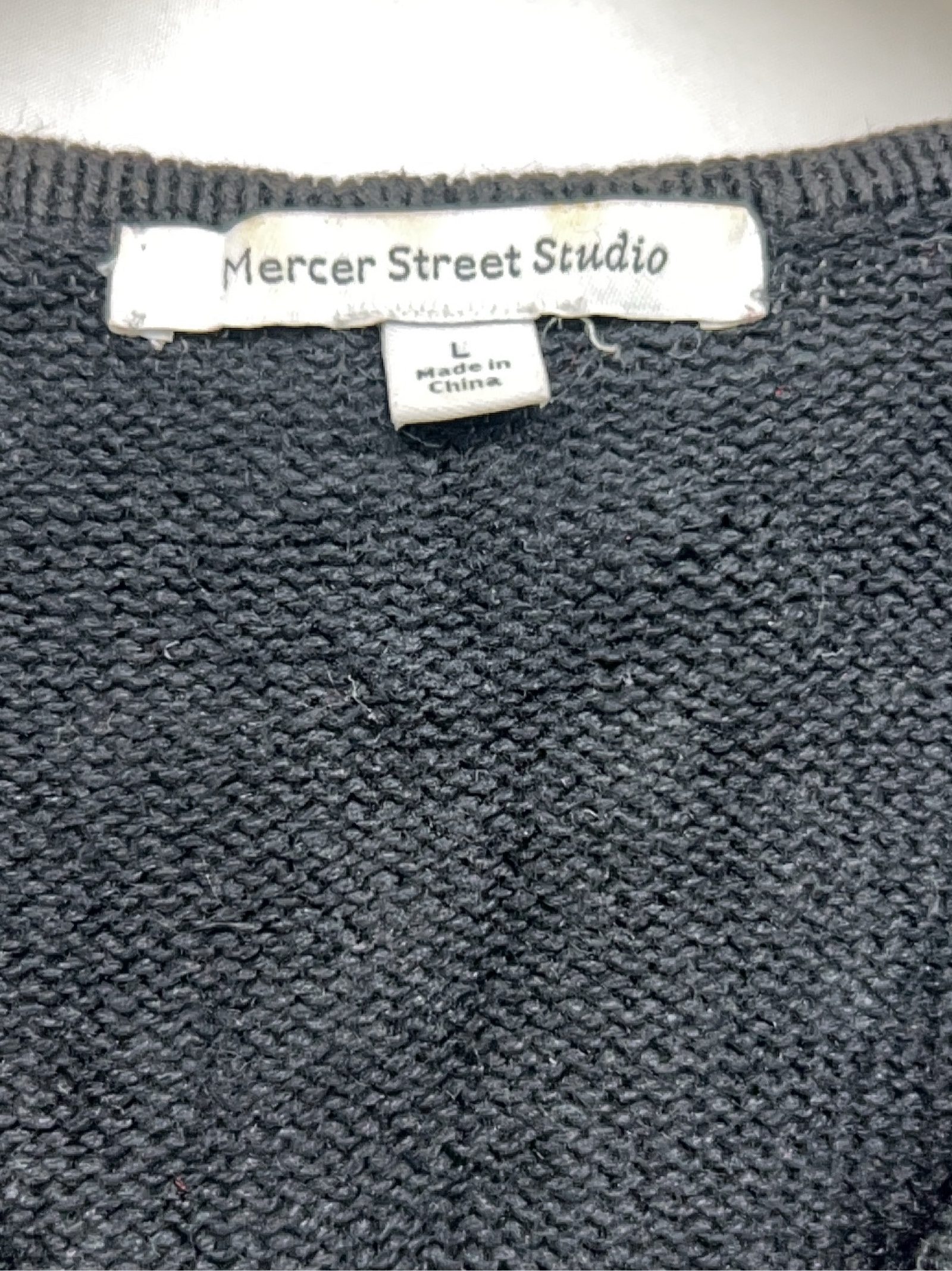 Retro Christmas Waistcoat – Mercer Street Studio – Size L image 2