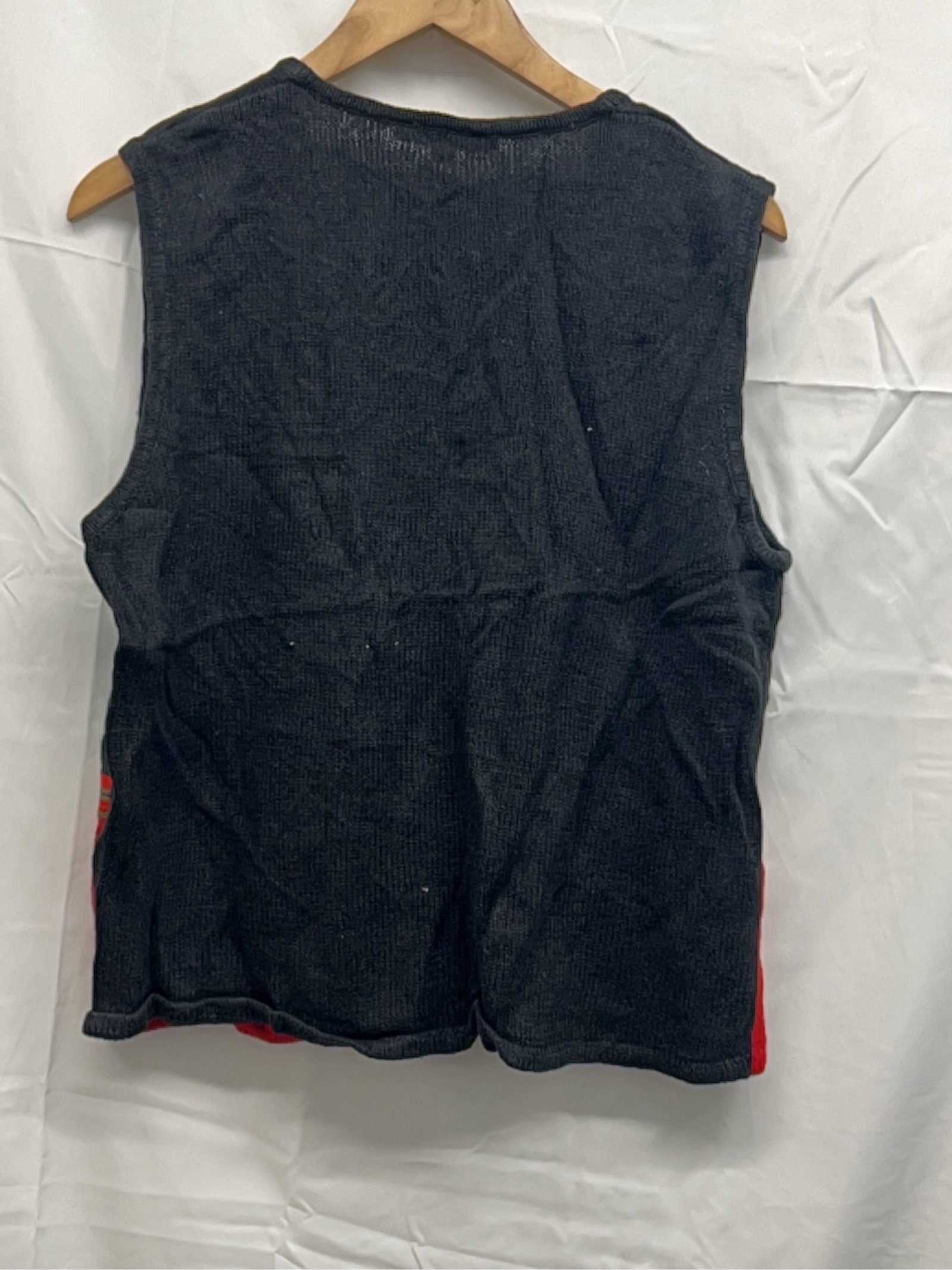 Retro Christmas Waistcoat – Mercer Street Studio – Size L image 4