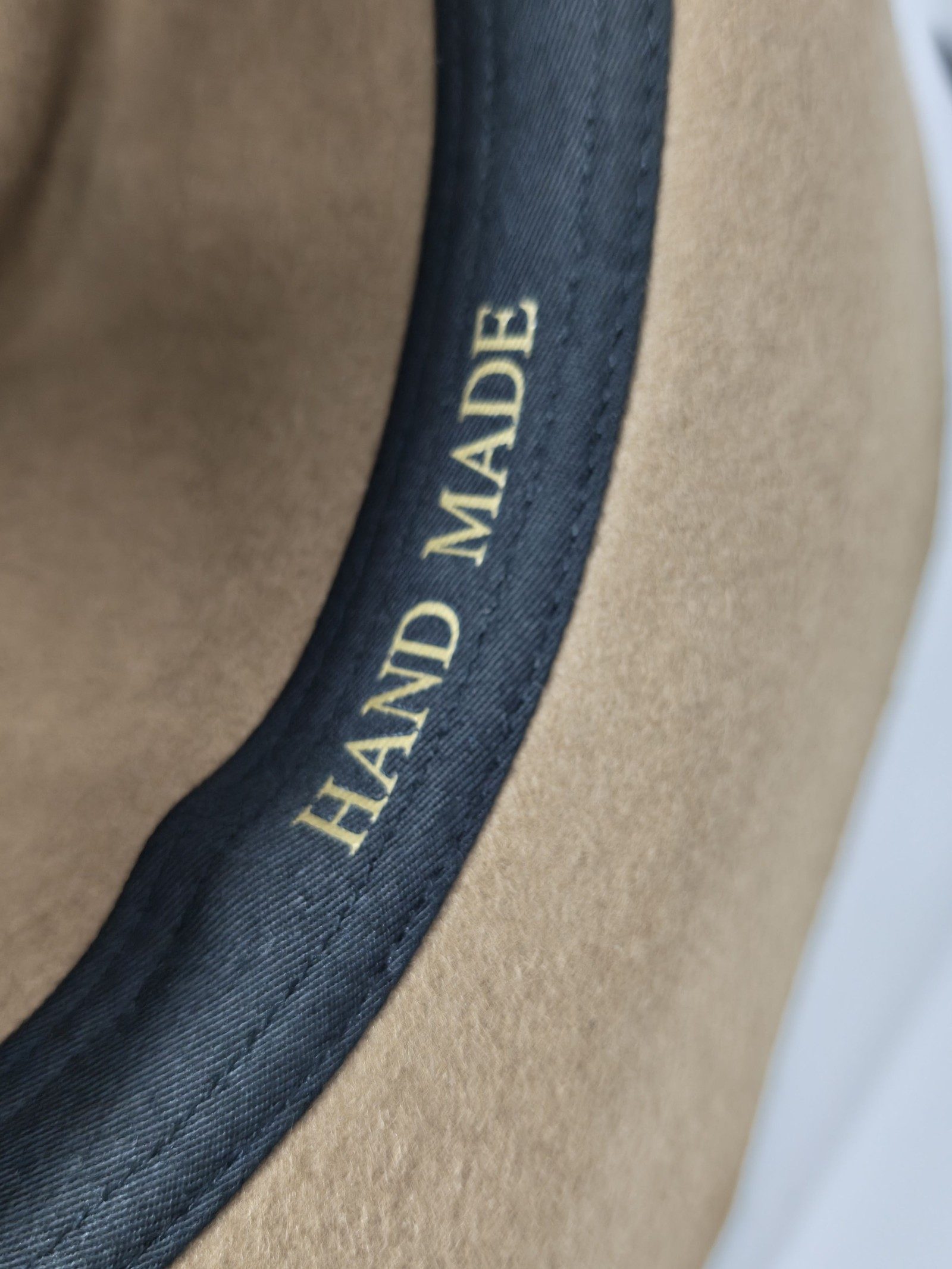 Gatsby Brown Wool Fedora Hat Medium 56cm image 7