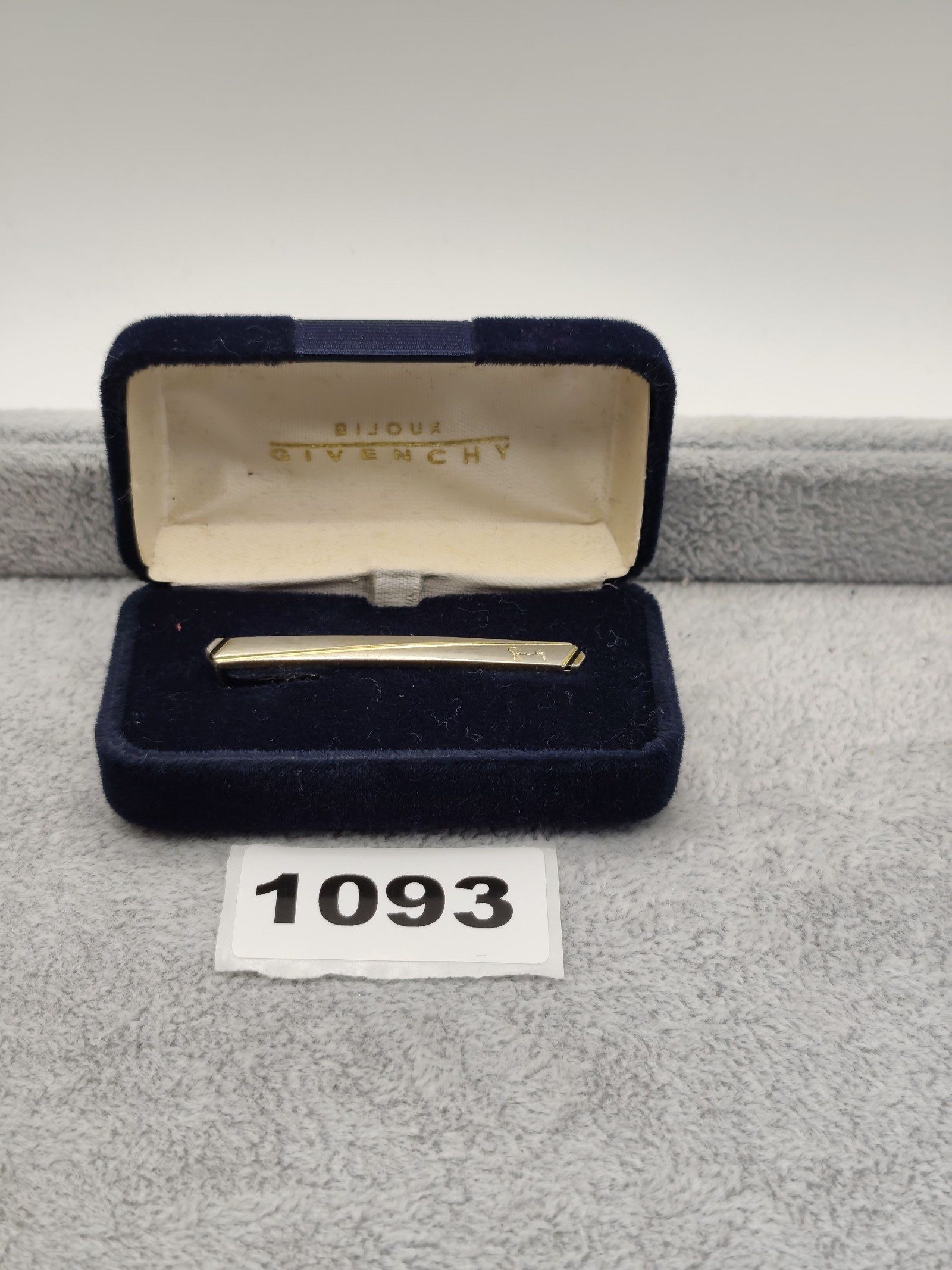 Givenchy Gold & Silver Tone Men's Tie Clip