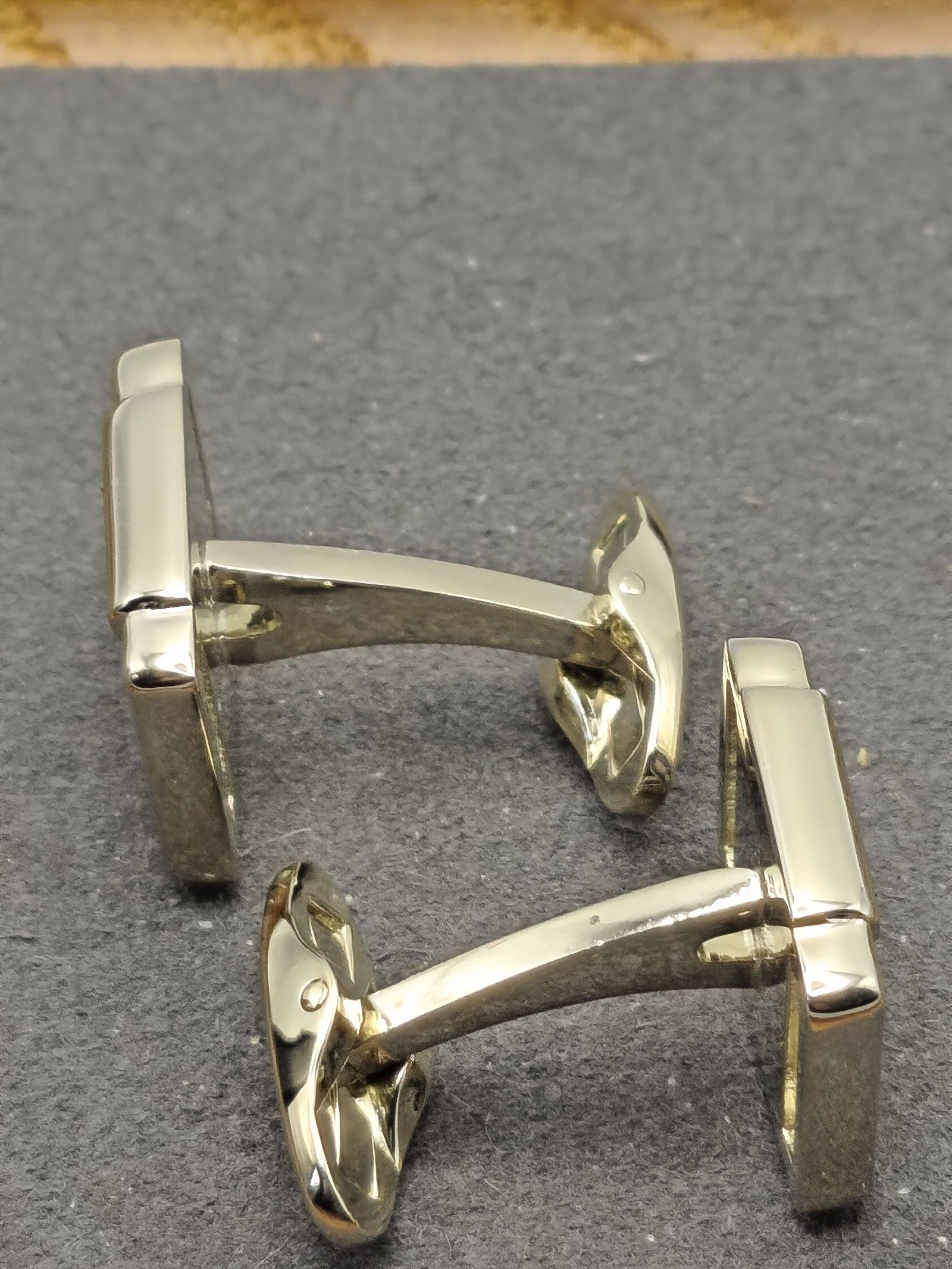 Lancel Silver Cufflinks & Tie Clip Set image 7
