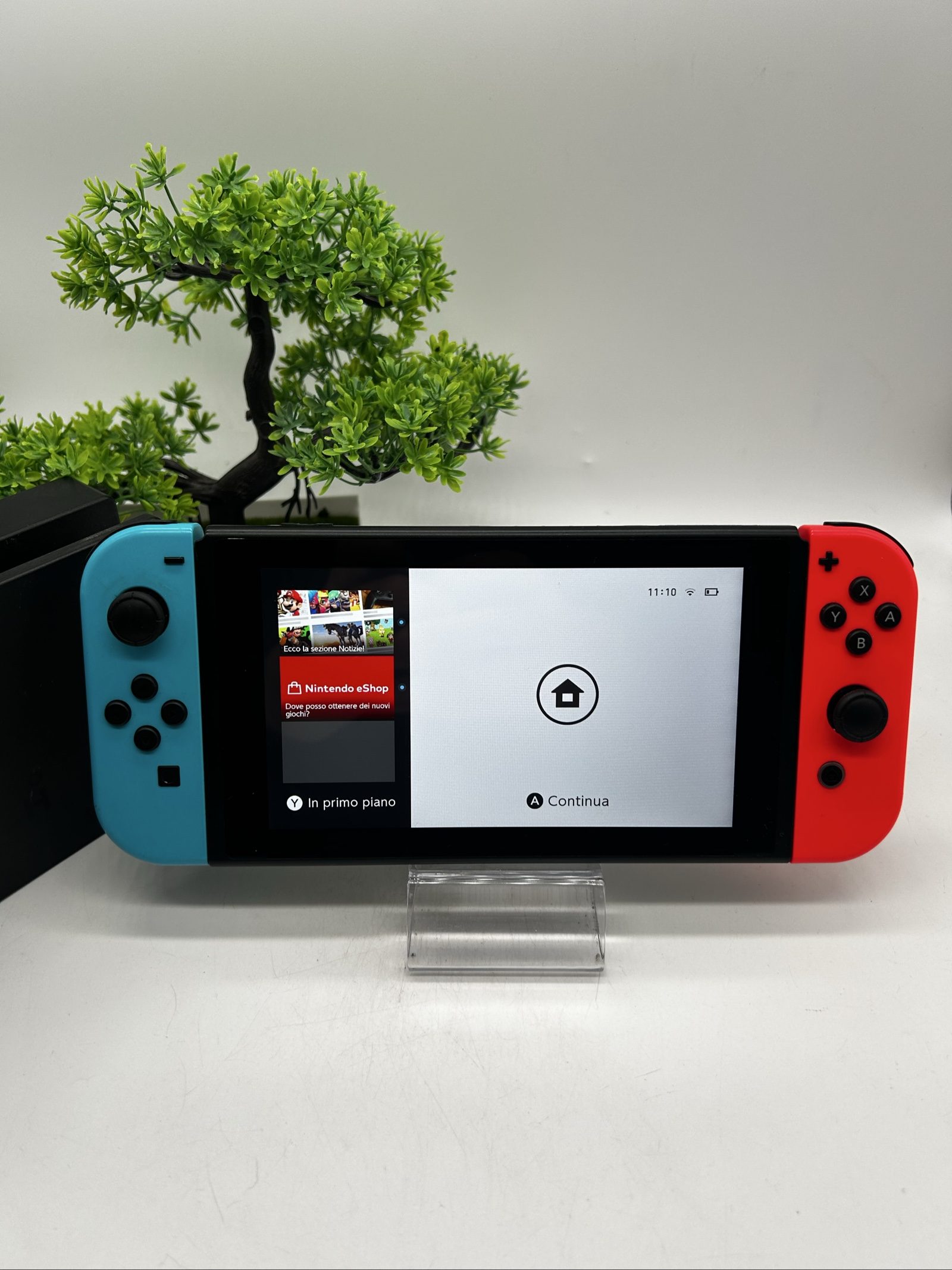 Nintendo Switch V2 Blu/Rossa + Dock + Tutti Accessori – Condizioni Eccellenti image 2
