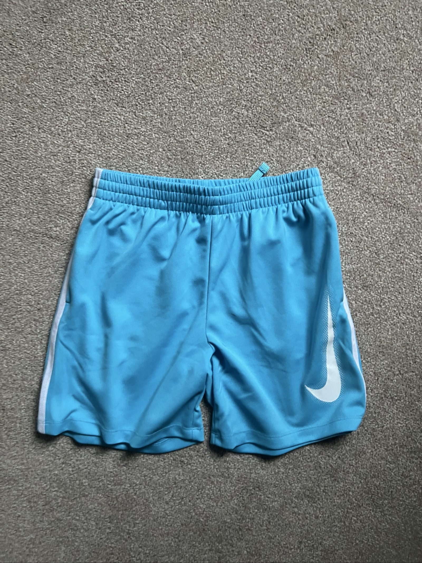Nike Blue & White kids Shorts
