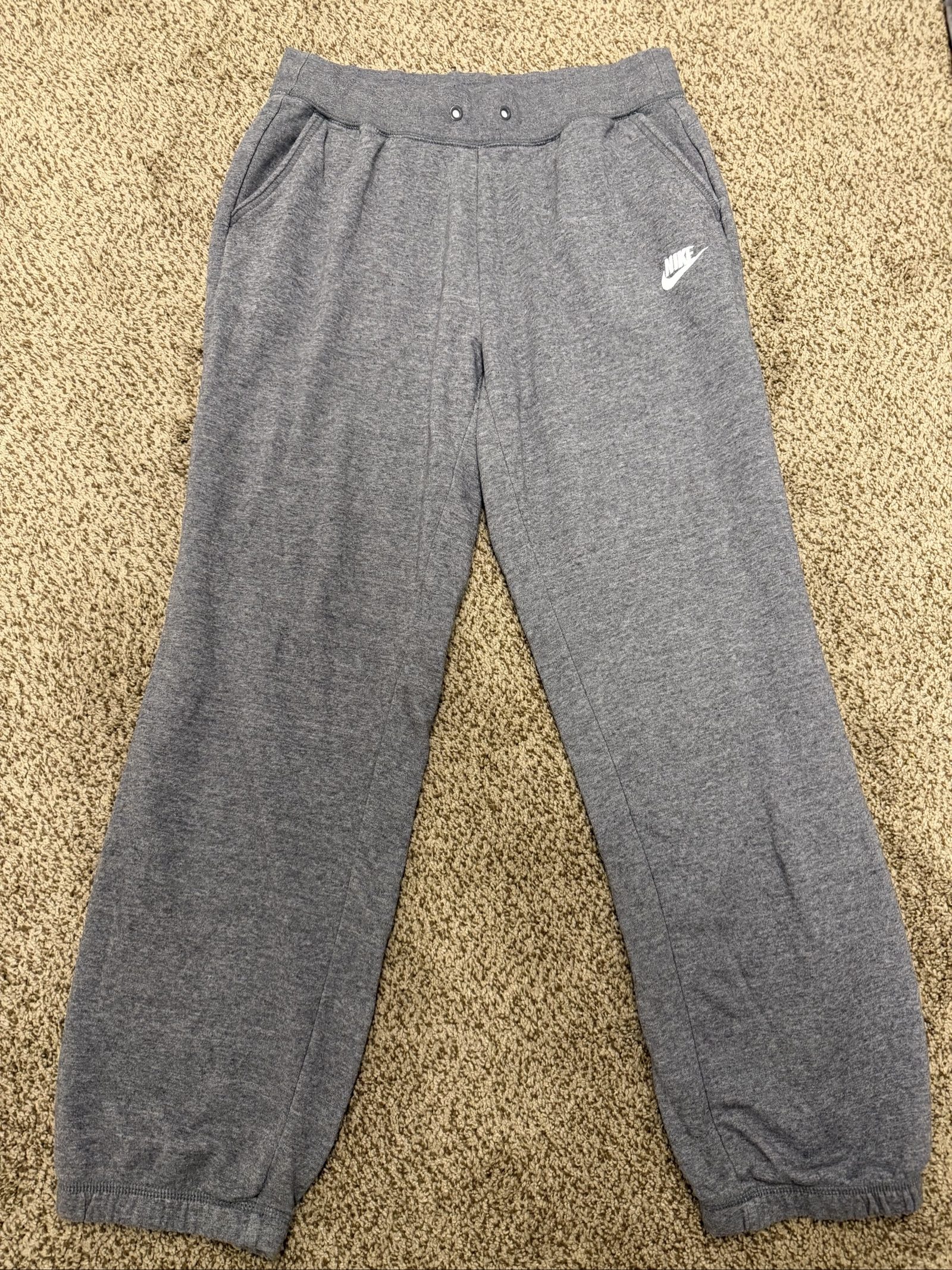 Nike Grey Sweatpants Medium Casual Comfort
