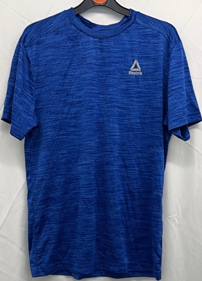 Reebok Blue Marl Athletic Training T-Shirt – Small