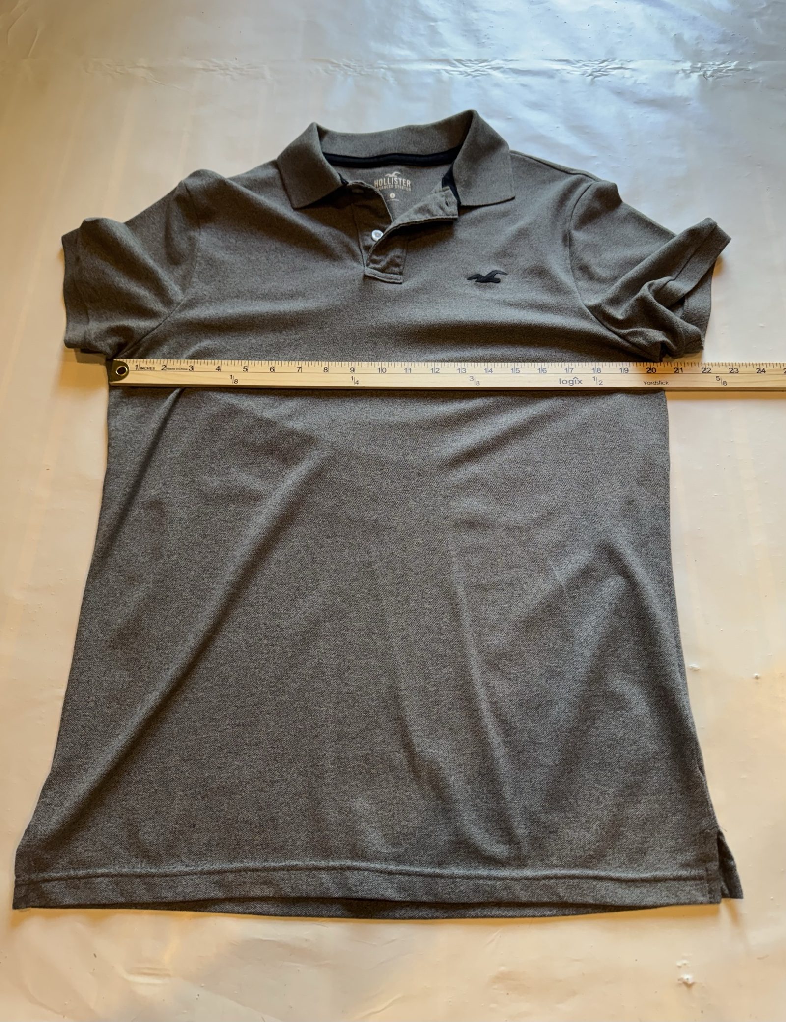 Draft READY Men’s Hollister Polo Shirt - Gray - Large image 5